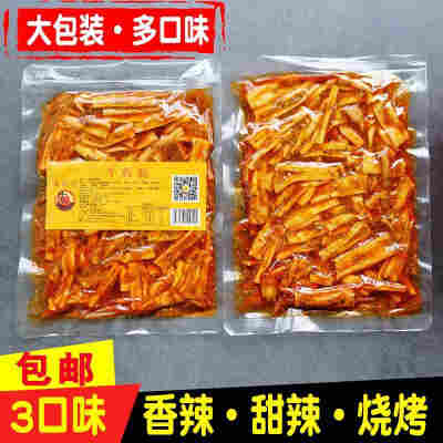 朝族风味牛板筋110g条状片状香辣甜辣烧烤网红大袋满园兴延边特色