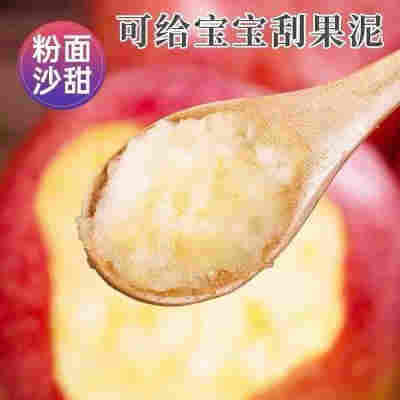 【越放越粉面】陕西红星苹果应季新鲜水果老人宝宝辅食刮泥苹果