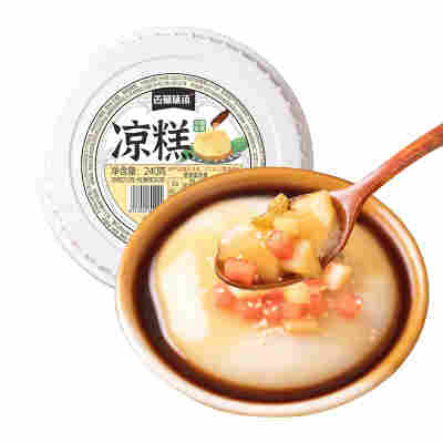 古蜀味道即食凉糕冰粉特色小吃低脂代餐红糖凉糕一件