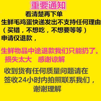 生的 40枚装 农家新鲜 毛蛋 鸡胚蛋 毛鸡蛋 喜蛋旺鸡蛋 凤凰蛋