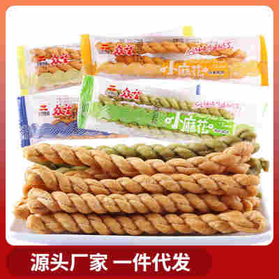 斤小麻花湖北咸宁4kg散装特产甜味整箱众望8休闲零食咸味