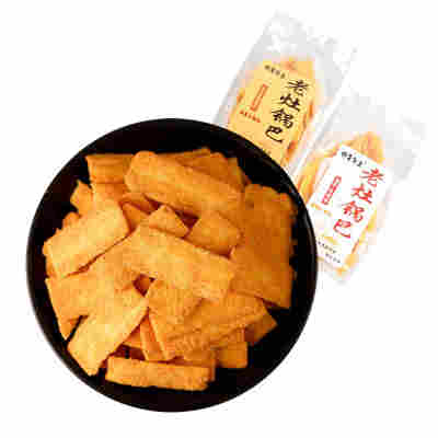 野蛮公主老灶锅巴50包脆锅巴酱汁牛排味吊炉小包装怀旧膨化零食