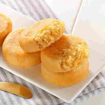 百草味 肉松饼 260g 传统糕点网红零食 特色小吃美食点心