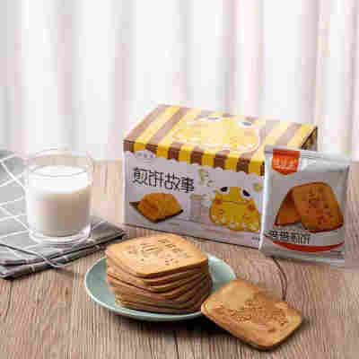 特好吃蜜松煎饼方形蛋烤酥脆煎饼饼干办公室零食独立包装