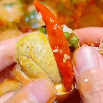 【美食推荐】活珠子香辣味13天新鲜土鸡蛋胚胎开袋即食喜蛋钢化蛋