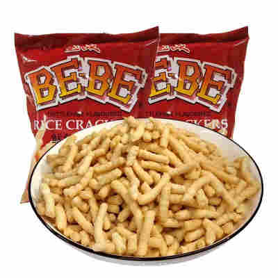 学生解馋鱿鱼味16袋*30克酥薯条非油炸膨化食品休闲零食玉美虾条