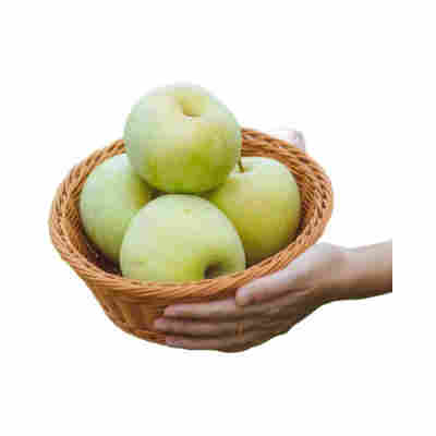 【山东青森苹果】高山头茬水蜜桃青苹果非红苹果5斤新鲜水果代发
