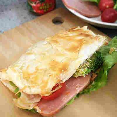 淮南牛肉汤油酥烧饼早点半成品坯子懒人速食烧饼夹里脊商用葱油饼