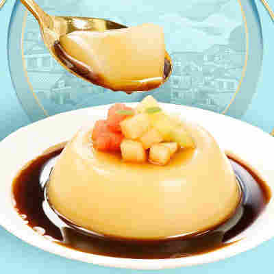 古蜀味道即食凉糕冰粉特色小吃低脂代餐红糖凉糕一件