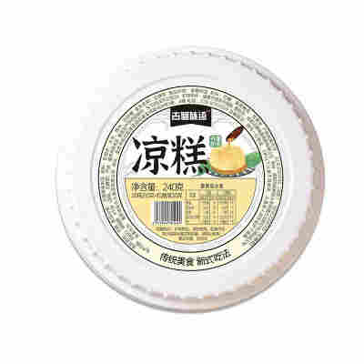 古蜀味道即食凉糕冰粉特色小吃低脂代餐红糖凉糕一件