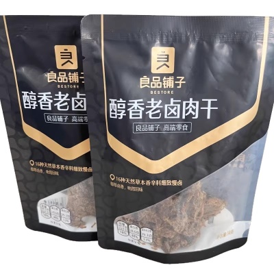 良品铺子醇香老卤肉干50g袋装即食猪肉干猪肉脯肉类零食特色小吃
