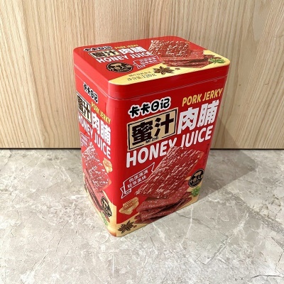 卡卡日记蜜汁肉脯120g罐装手撕肉条结婚喜庆礼盒休闲解馋肉类零食
