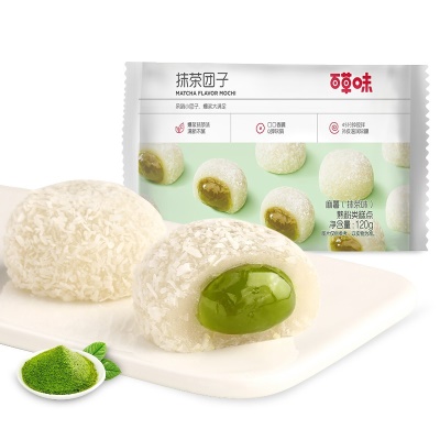 抹茶味团子120g