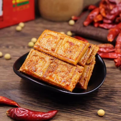世代双砂锅豆腐湖南特色麻辣小吃香辣豆腐干豆干解馋休闲小零食品