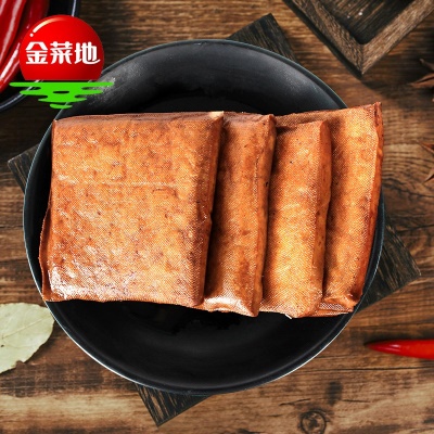 金菜地110g香干豆腐干真空包装手工茶干炒菜零食安徽特色豆干